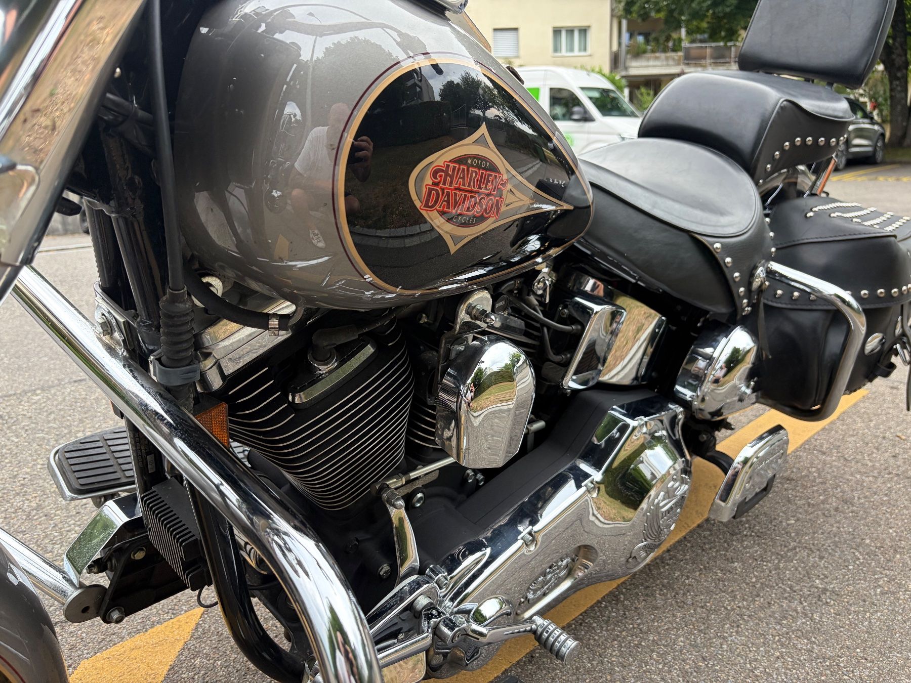 Harley-Davidson Cruisers: Harley Davidson Heritage Nostalgia – D'occasion à Rütihof par elcheffe81 6