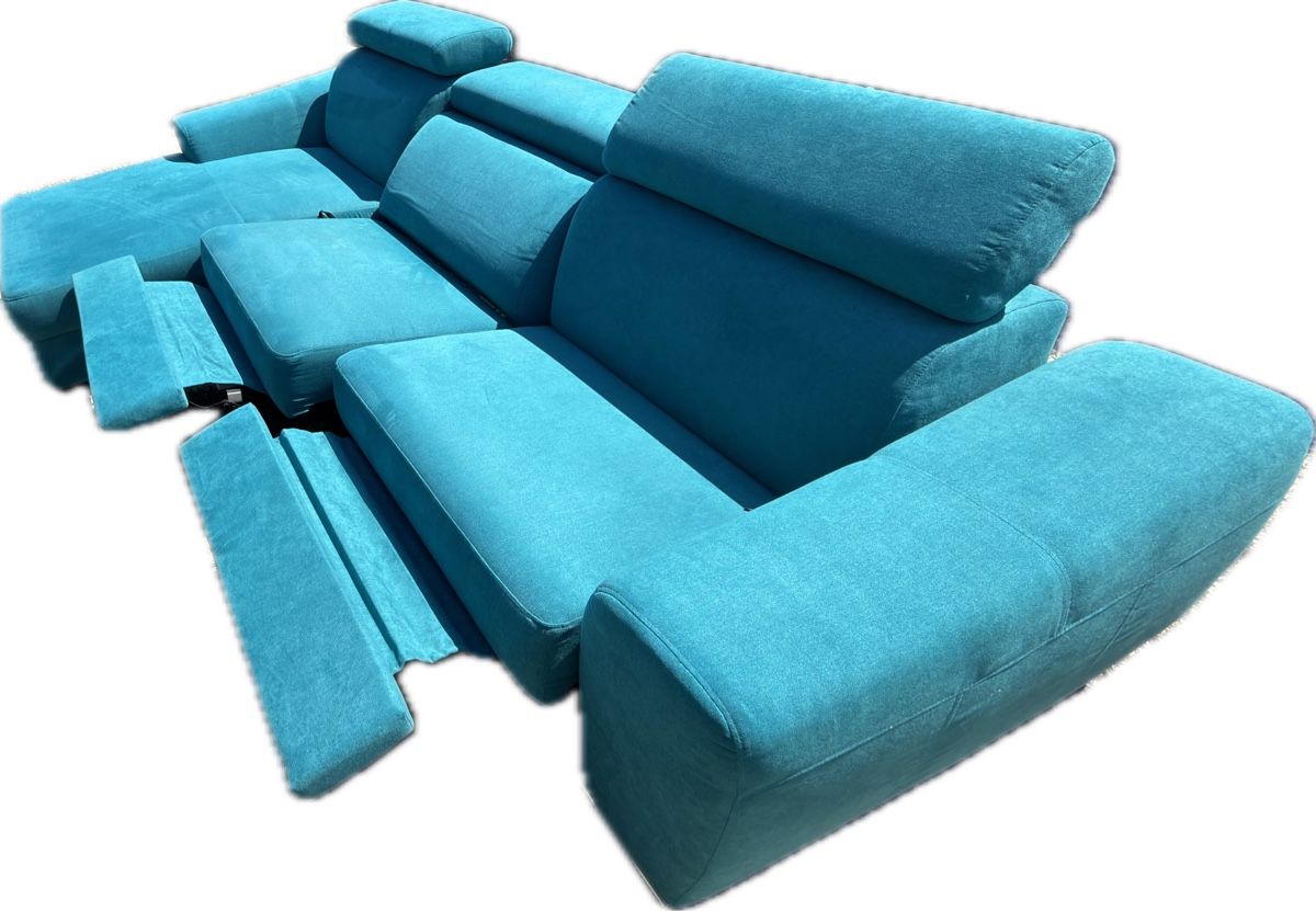 Livique Sofas: Sofa mit Ottomane und Relaxfunktion – Gebraucht aus Rheinfelden von luremowa 4