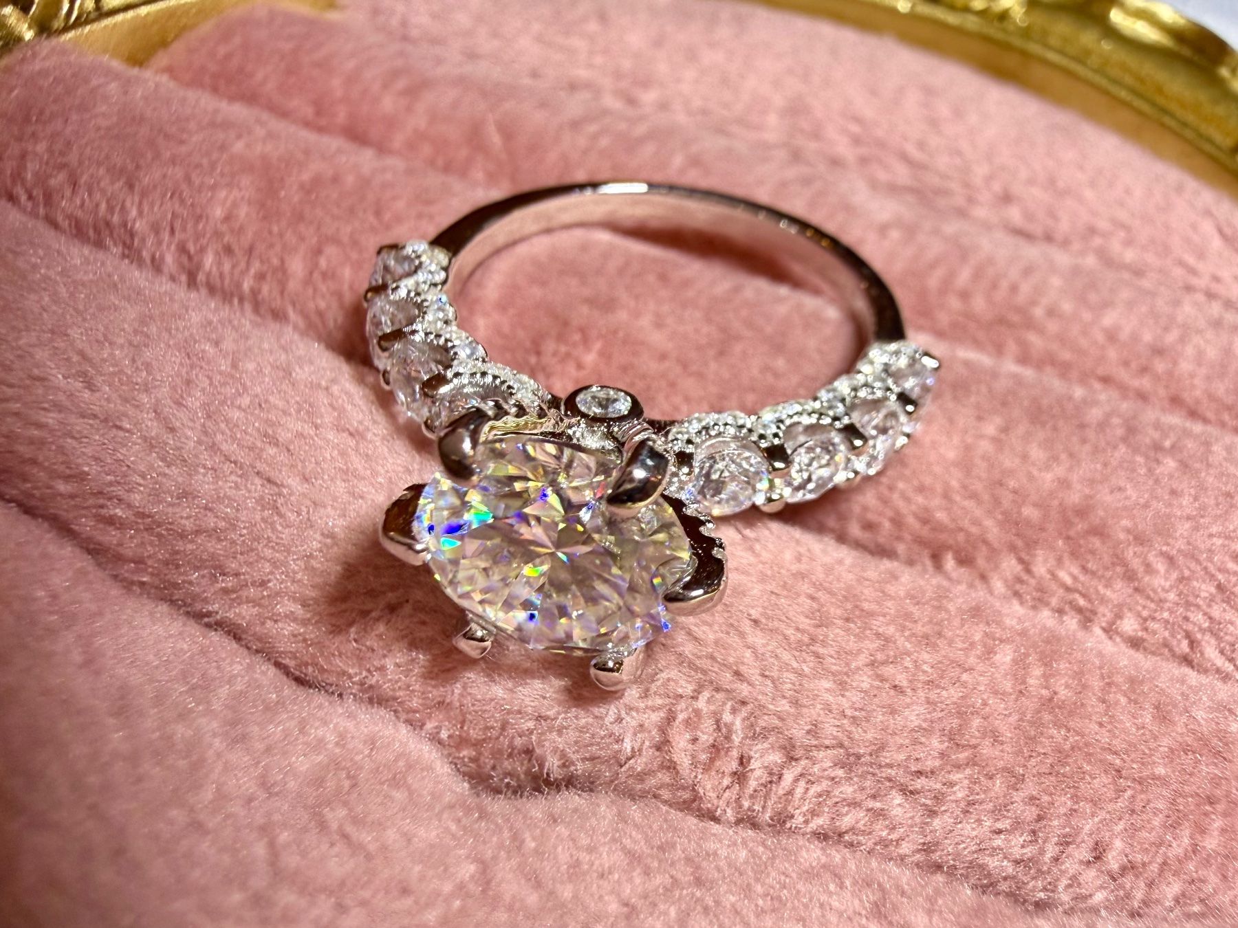 Anelli: Bague Moissanite d’Exception – Nuovo e nell'imballaggio originale da St-Maurice venduto da Sandrinette123 7