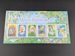 Briefmarken Block Australien Magic Rainforest 2002
