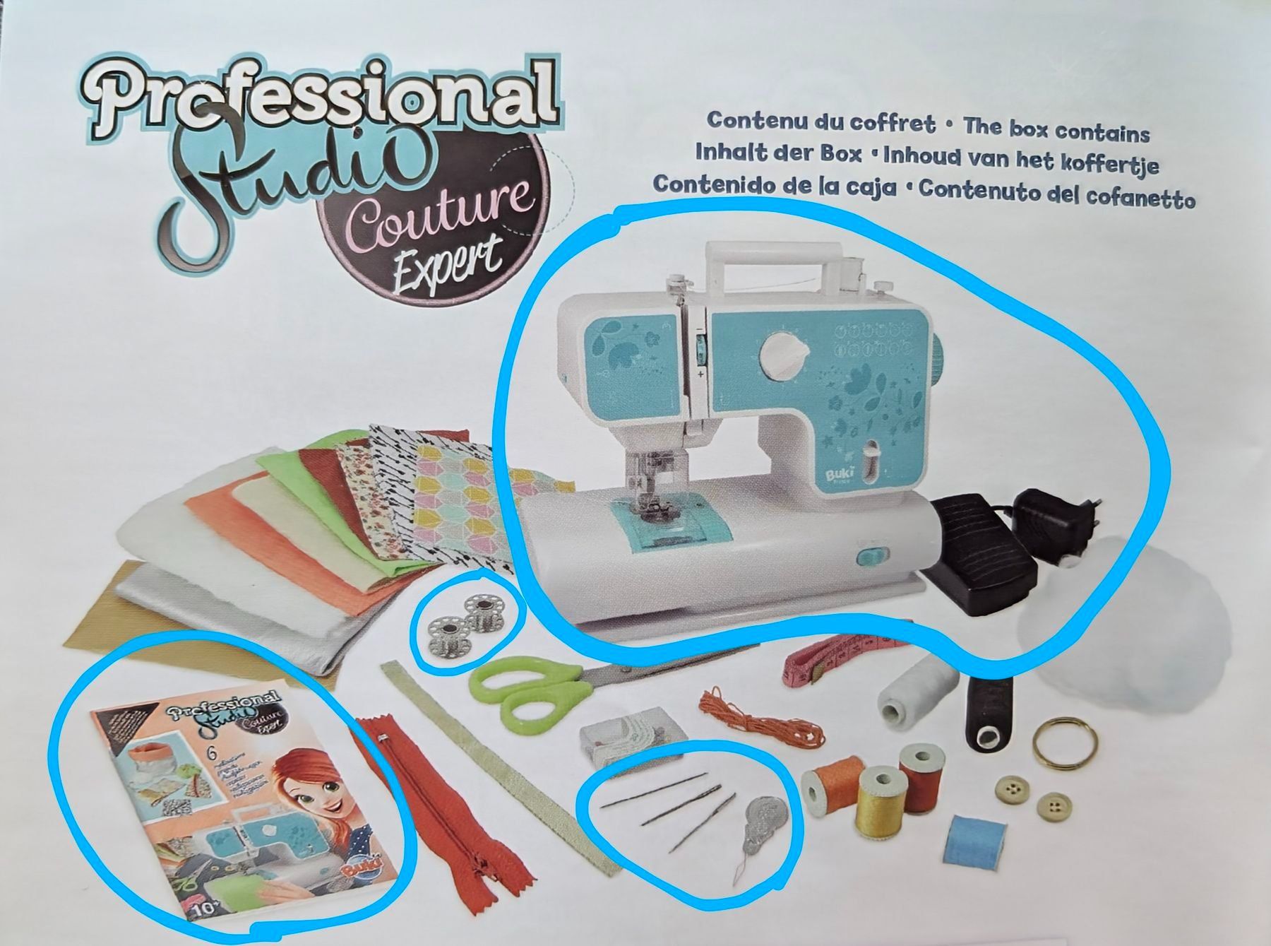 Macchine da cucire: Buki Professional Studio Expert Kindernähmaschine – Usato da Zürich venduto da Morpheus83 5
