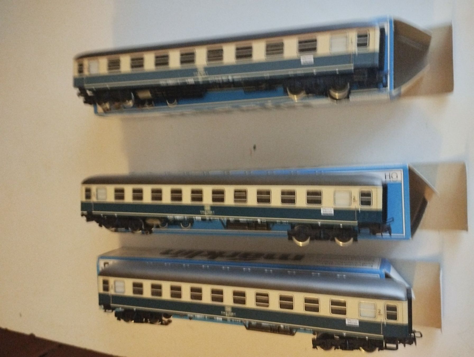 Märklin Modellini di ferrovie: Train DB bleu et blanc marklin – Nuovo e nell'imballaggio originale da Cortaillod venduto da duchmoc 3
