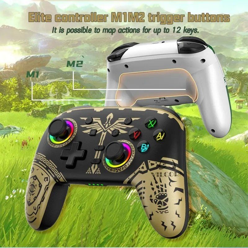 Controller: Kabelloser controller Gamepad Nintendo Pro Switch oled/Lite – Neu und originalverpackt aus Genève von Top-Trend 3