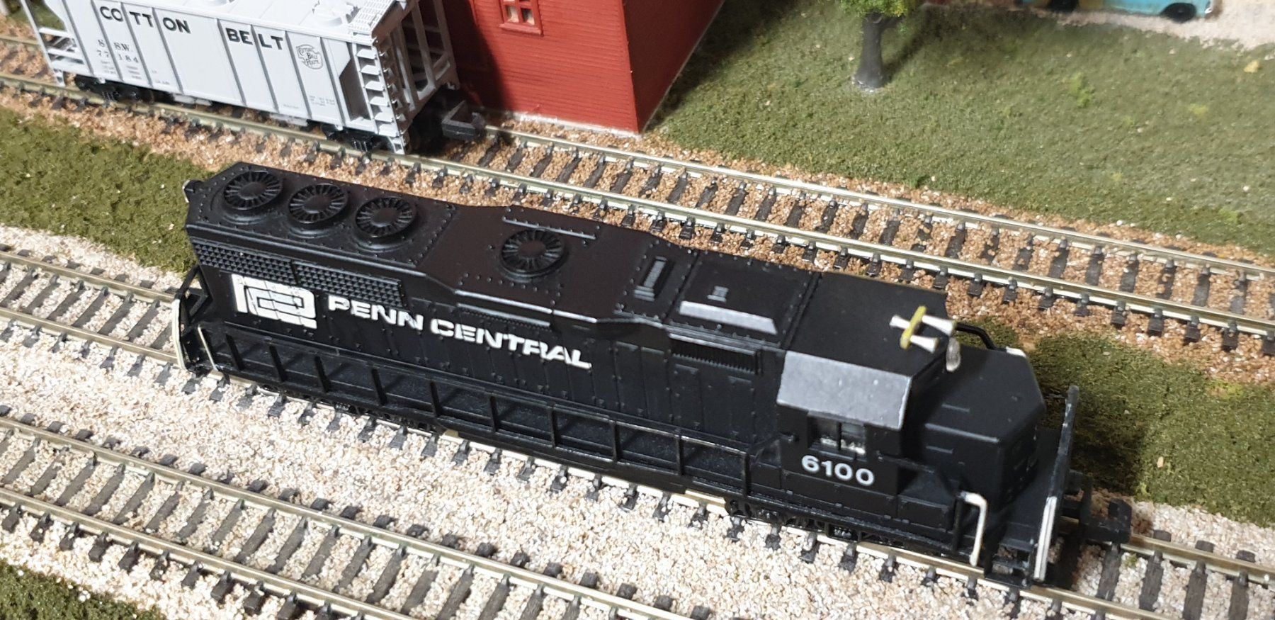 Modellini di ferrovie: Bachmann Spur N US Diesellok Penn Central – Usato da Neuenhof venduto da ludovicco 1