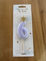 Geburtstags Kerze „6“