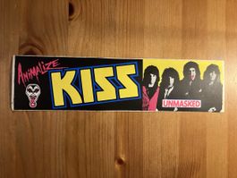 Kiss band aufkleber