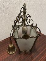 Lustre Vintage avec Abat-Jour Dépoli - Élégance Garantie!