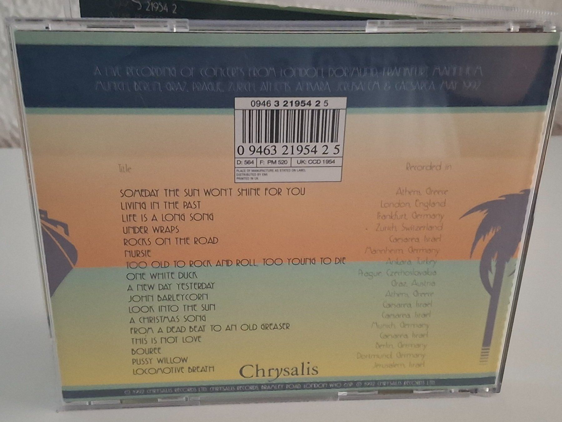 CD: CD Jethro Tull -  A Little Light Music unplugged – Usato da Aarberg venduto da Jackup1 1