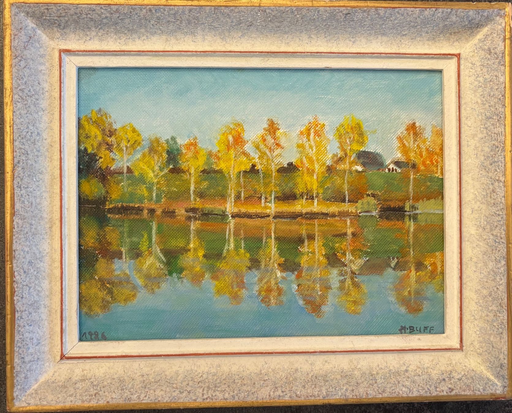 Dipinti: H. BUFF Ölgemälde/Leinwand, post-impressionistischer Stil – Usato da Rütihof venduto da til_68lp 1