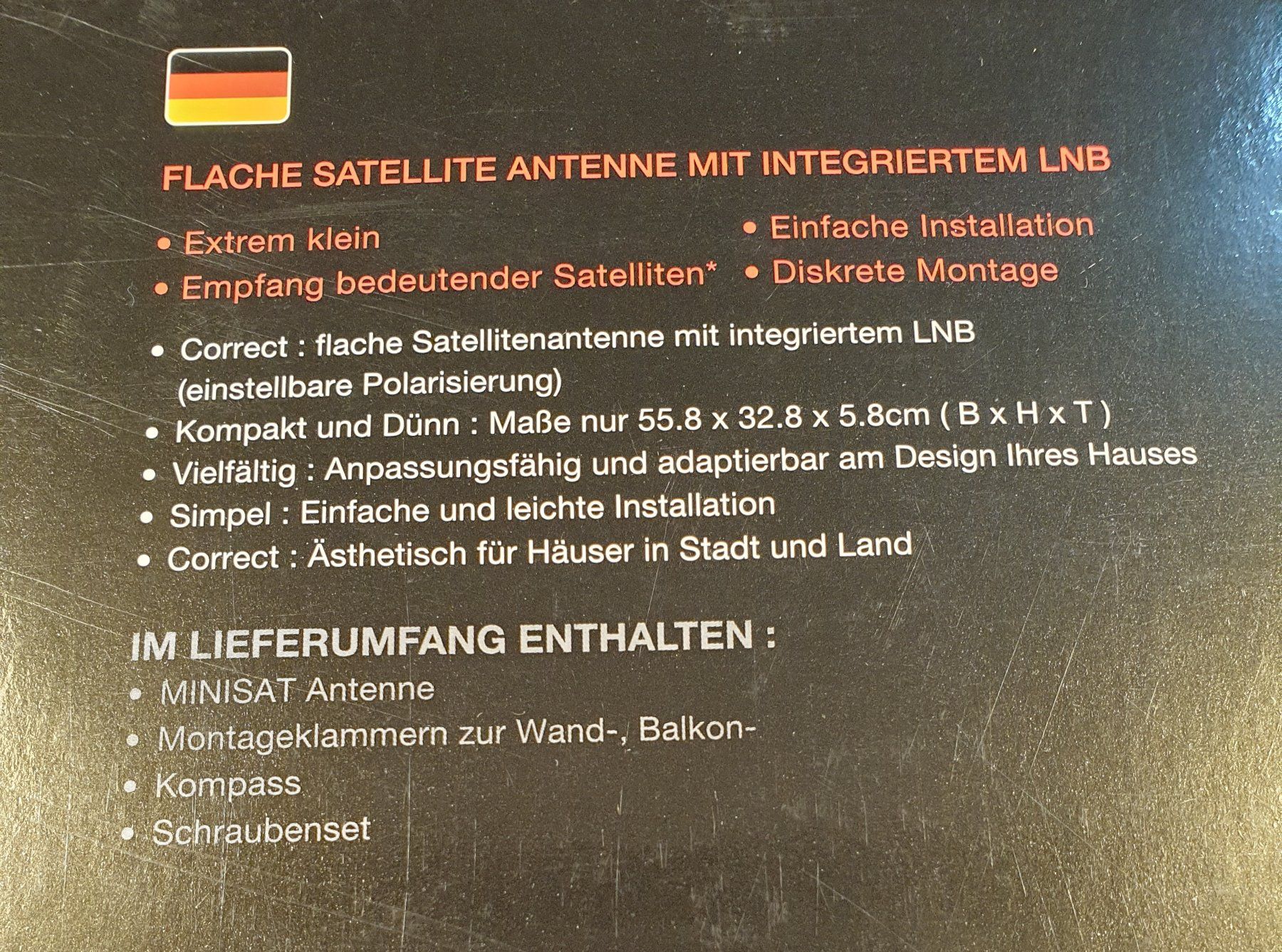 Technisat Receiver: TECHNISTAR Digital Sat-Receiver und MINISAT Antenne – Neu und originalverpackt aus Herisau von Musikfestival 6