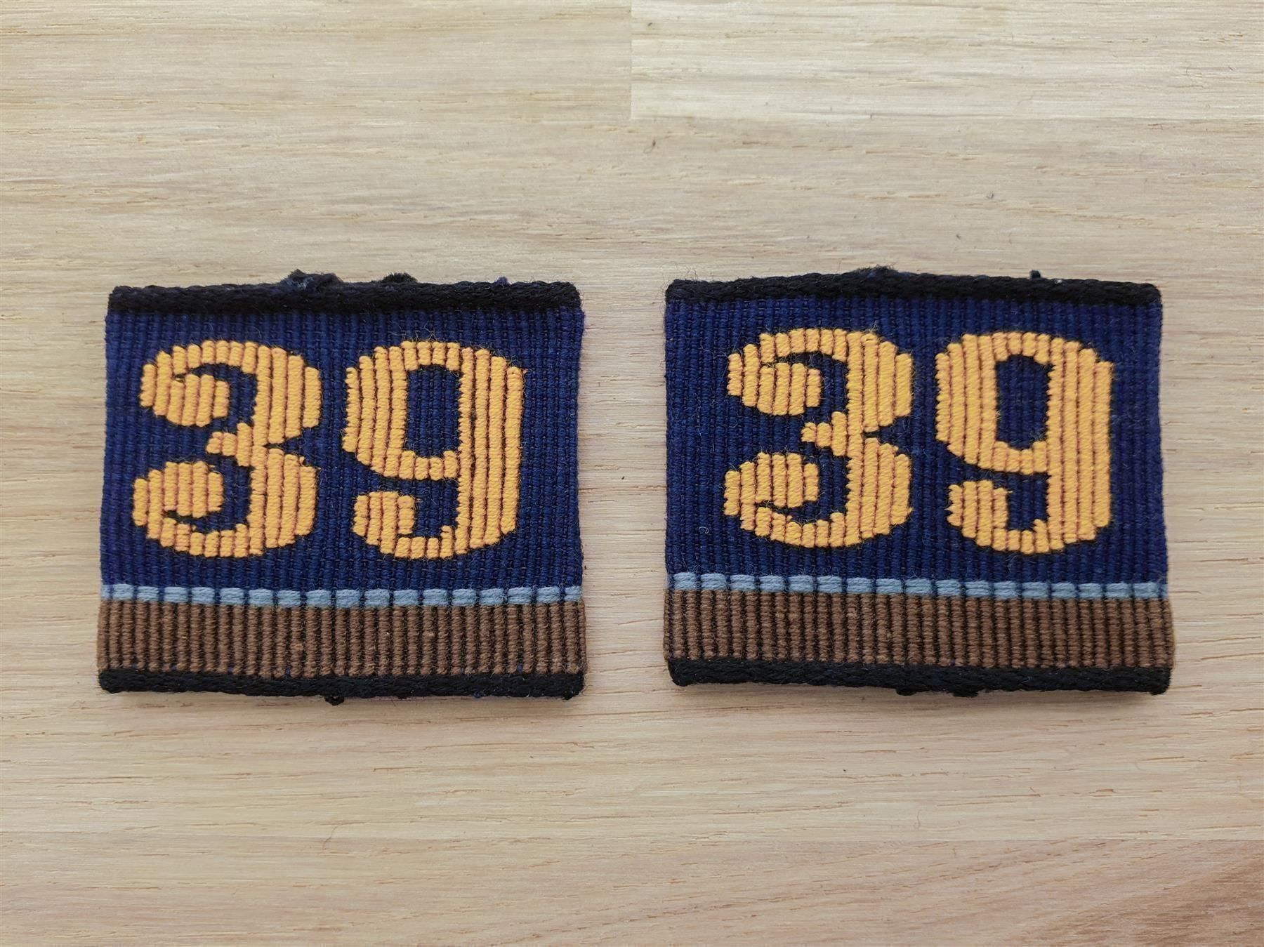 Uniformi: Achselschlaufen / Patten 39 – Usato da Erlinsbach venduto da S700
