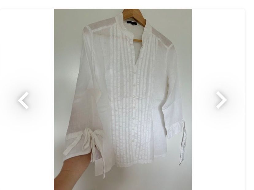 Blusen: Bluse 100 % Leinen, Grösse 38-40 – Neu (gemäss Beschreibung) aus Herrenschwanden von Cate67 2