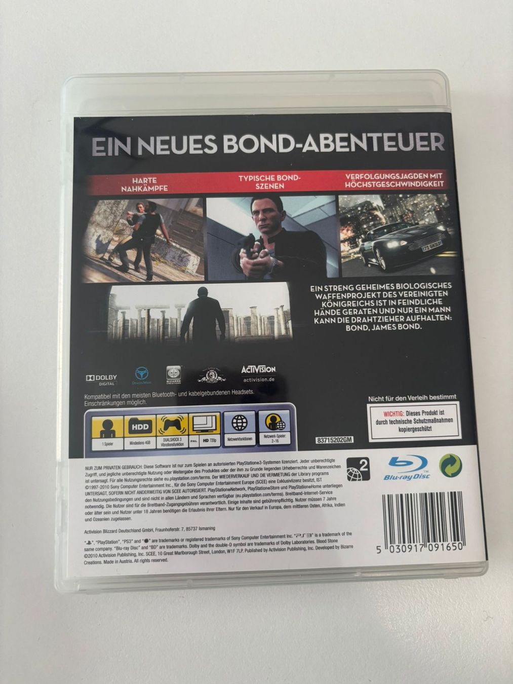 Spiele: Blood Stone 007 (PS3) – Gebraucht aus Herisau von Seyashop1 2