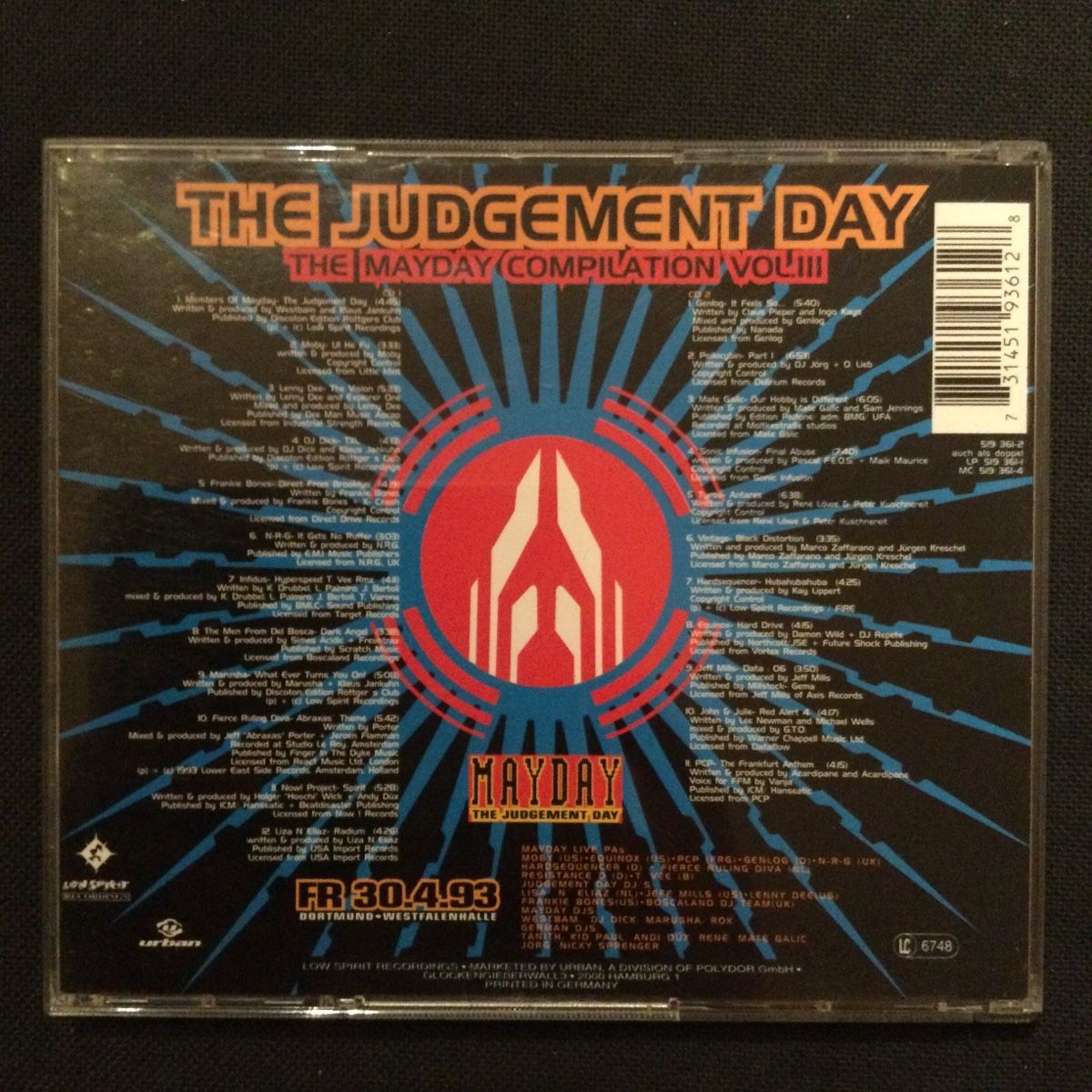 CDs: Mayday - The Judgment Day Volume 3 (1993) – Gebraucht aus Winterthur von Eisenware 1