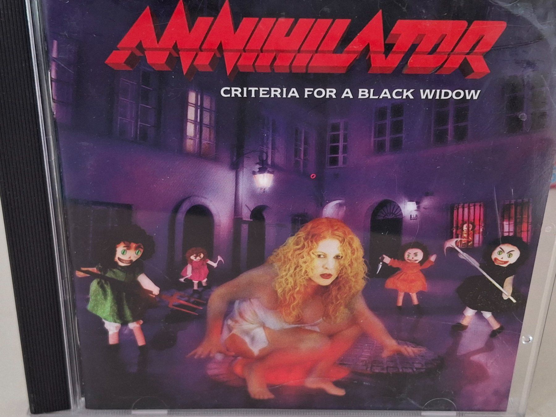 CD: CD Annihilator - Criteria For A Black Widow – Usato da Aarberg venduto da Jackup1