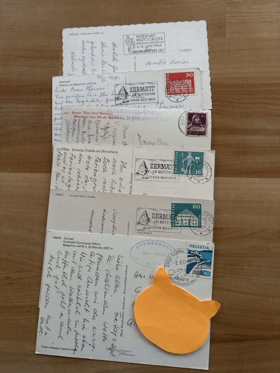 Cartoline postali: AK von Zermatt / Matterhorn – Usato da Rümlang venduto da Kartenpost1 1