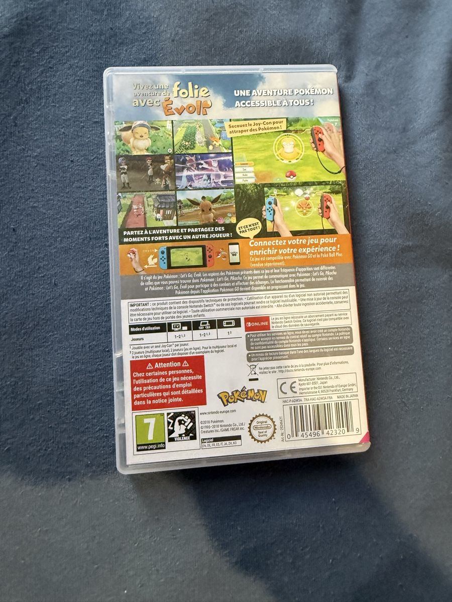 Pokémon Jeux: Nintendo Switch Pokemon Lets Go Evoli – D'occasion à Flüelen par therealyannic 1