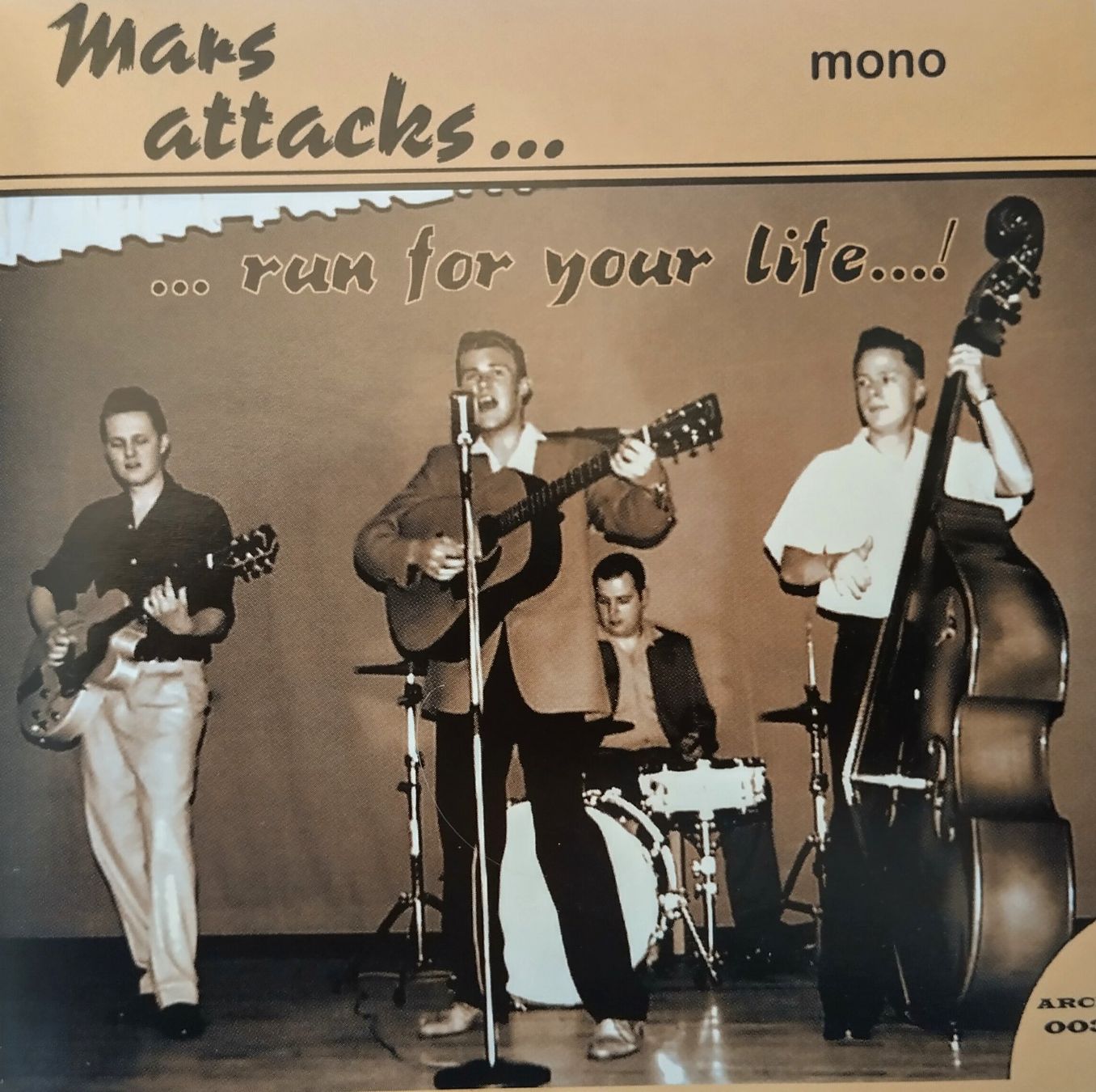 CD: Mars Attacks - run for your Life / Rock'n'Roll CD 1999 – Usato da Bellach venduto da JingleJerry