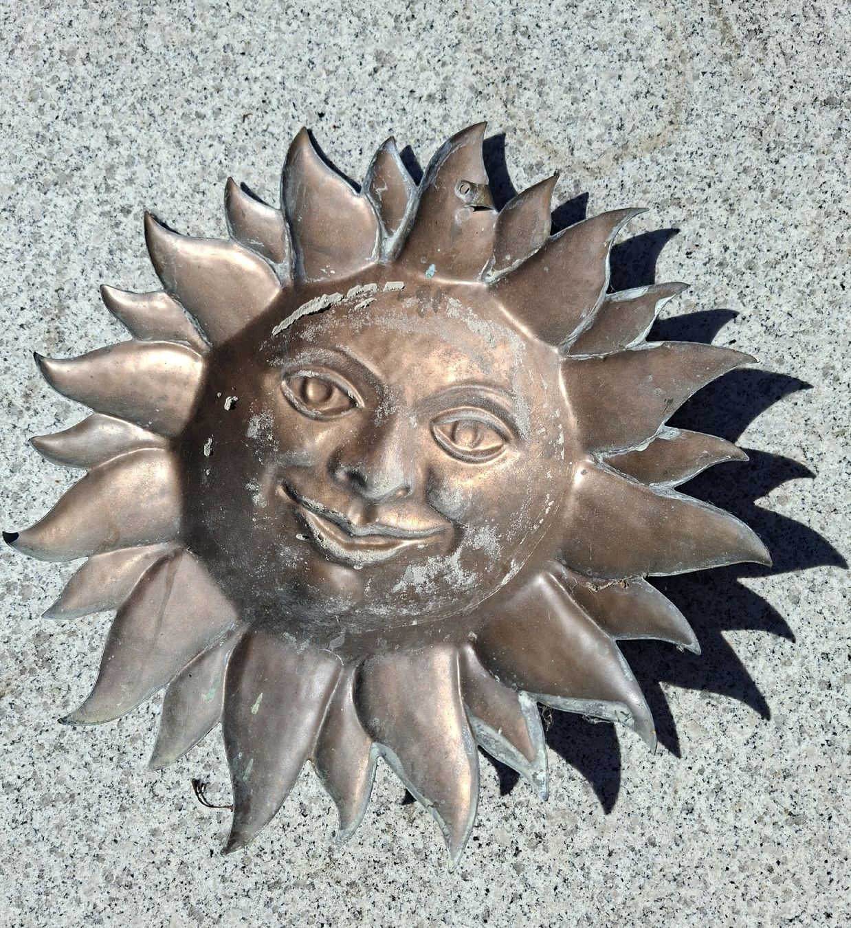 Alle Dekorationen: Fröhliche Messing  "Sonne"  – Gebraucht aus Ipsach von jpbo 7