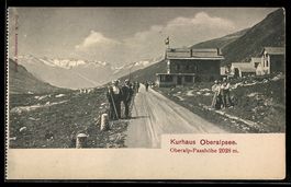 Oberalpsee, Kurhaus Oberalpsee an der Ob