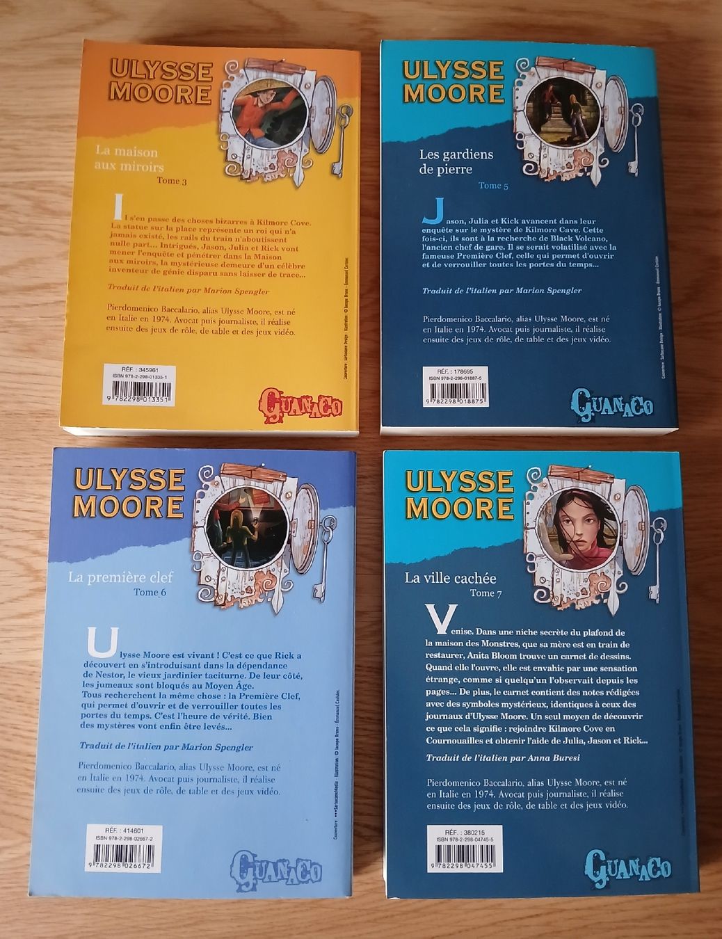Bücher: Livres Ulysse Moore, Volume 3, 5, 6 et 7 – Gebraucht aus Sciernes-d'Albeuve von Dojo004 1