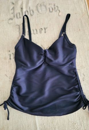 Blaues Tankini-Top, Gr. 38 D/E NEU!!  NP 129 Fr.