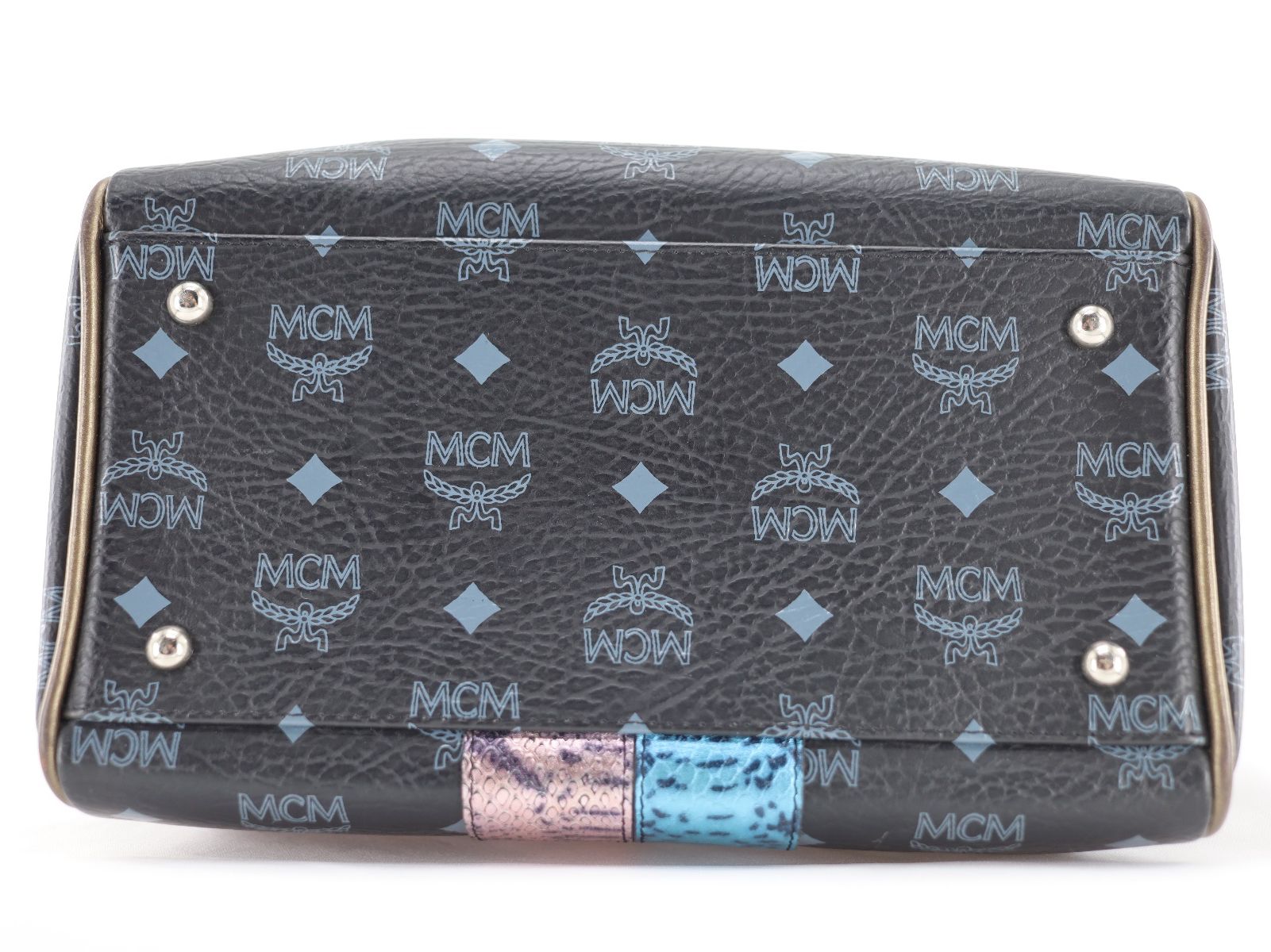 Mcm Altro in  Abbigliamento & Accessori: MCM Mini Boston – Multicolor Lion – Usato da Flawil venduto da HeritageAtelier 7