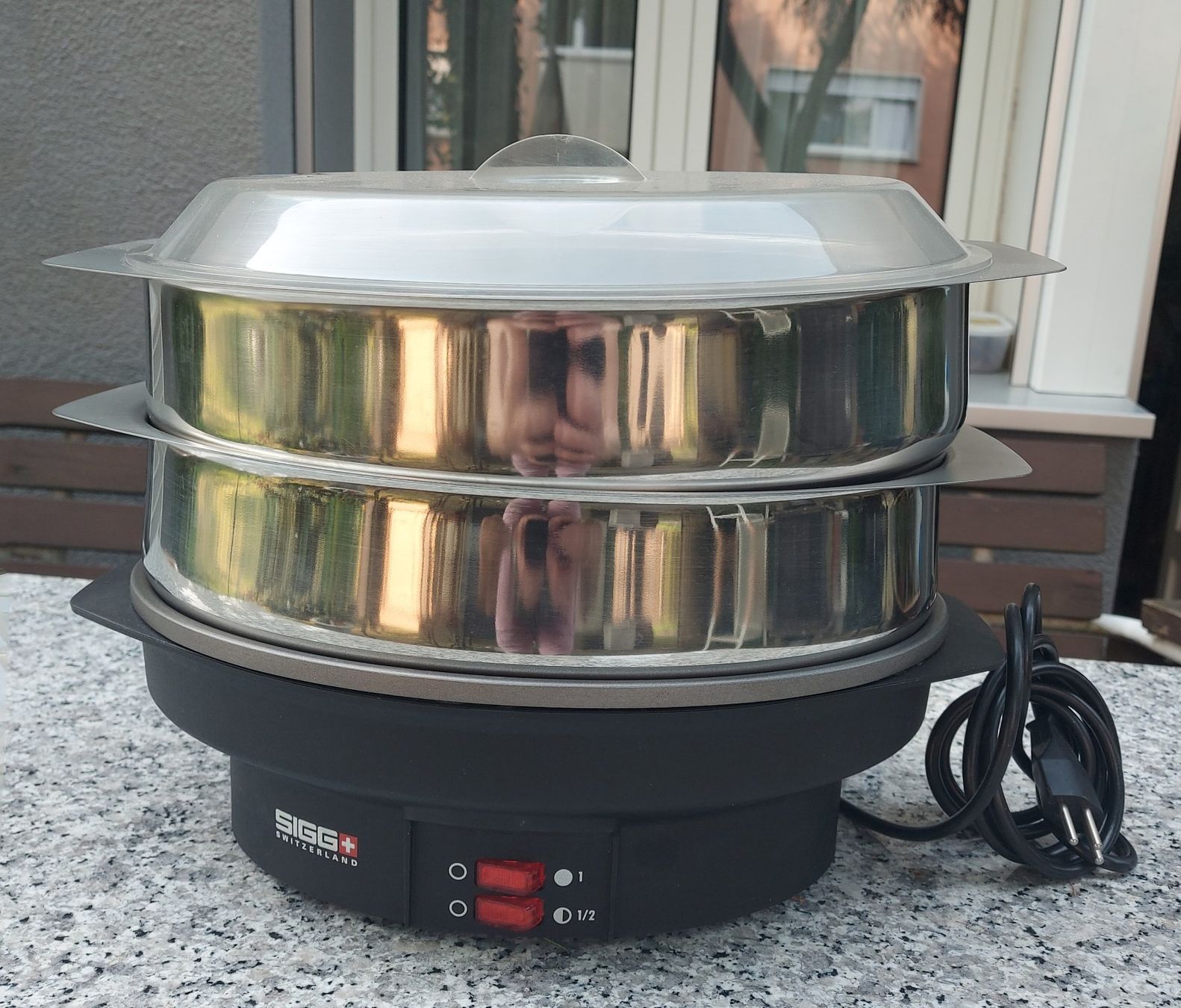 Sigg Küchengeräte: Sigg Steamer / Dampfgarer – Gebraucht aus Wallisellen von Allivia