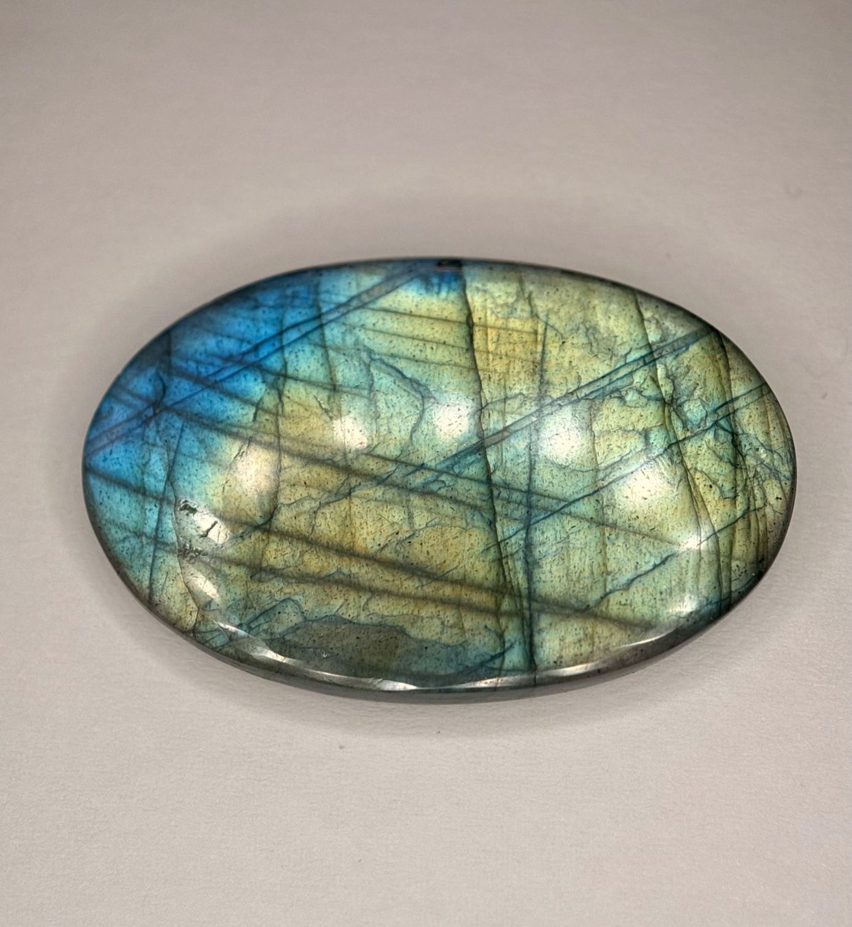 Edelsteine: Ab 1 Fr. - Top 26.22 ct unbehandelter Labradorit – Neu (gemäss Beschreibung) aus Mauren von LieGems 2