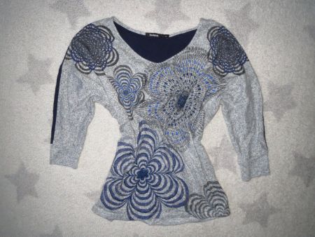 süsser DESIGUAL Damen Pullover Gr XS