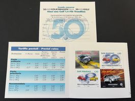 San Marino VW Briefmarkenheft 2004 **  Luxus (B534)