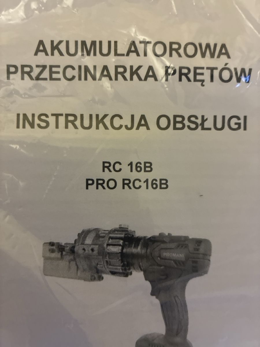 Tutte le macchine: Rebar Cutter Promani RC 16B PRO used condition – Usato da Glarus venduto da pab_r8bc 4