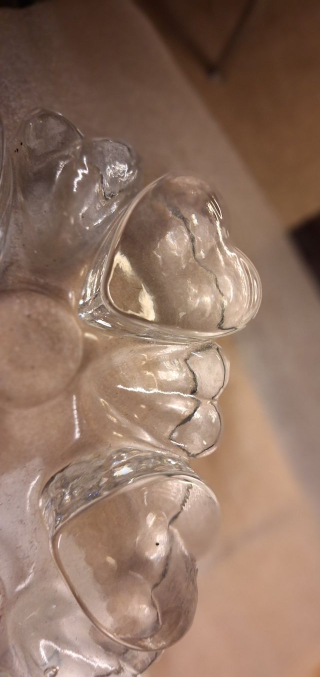 Bougeoirs: Stövchen aus Glas mit Herz Design! – D'occasion à Weinfelden par JoeBaer 3