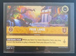 Lorcana FOIL PRIDE LANDS 34/204 EN-5 Rare