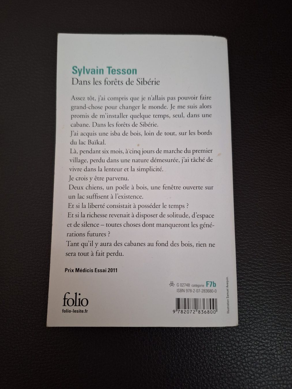 Libri: Dans les forets de Siberie Sylvain Tesson – Usato da Hedingen venduto da Rosie013 1
