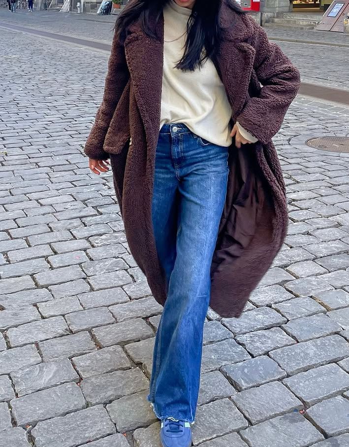 Pull&Bear Cappotti: Pull&Bear Teddyfell Mantel, Grösse S - Neu – Nuovo (secondo la descrizione) da Gümligen venduto da kleiderschrankbe6 5
