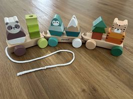 Holzspielzeug- Janod Holzzug