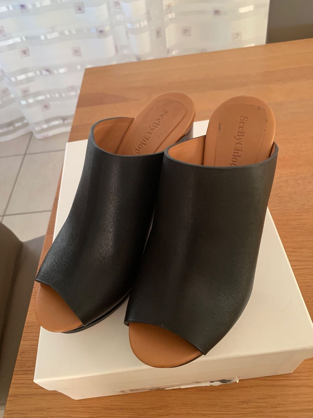 Chloé Damenschuhe: see by chloe Lederclogs Gr. 39 – Gebraucht aus Oberrieden von Bfenster 4