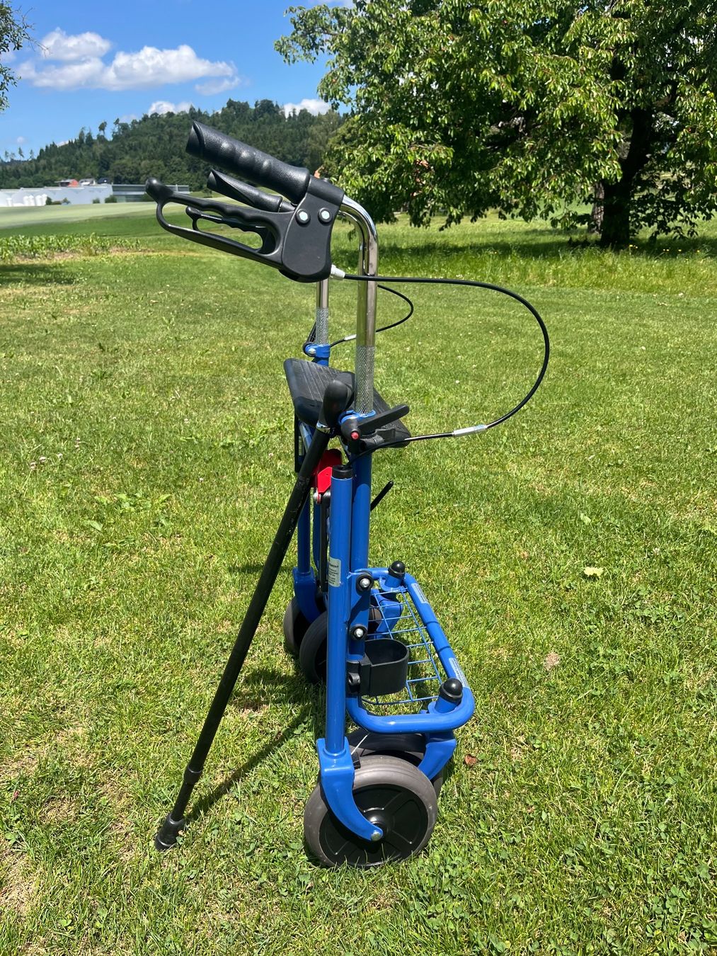 Ausili per la deambulazione: Rollator Zusammenklappbar – Usato da Allmendingen b. BE venduto da juair 5