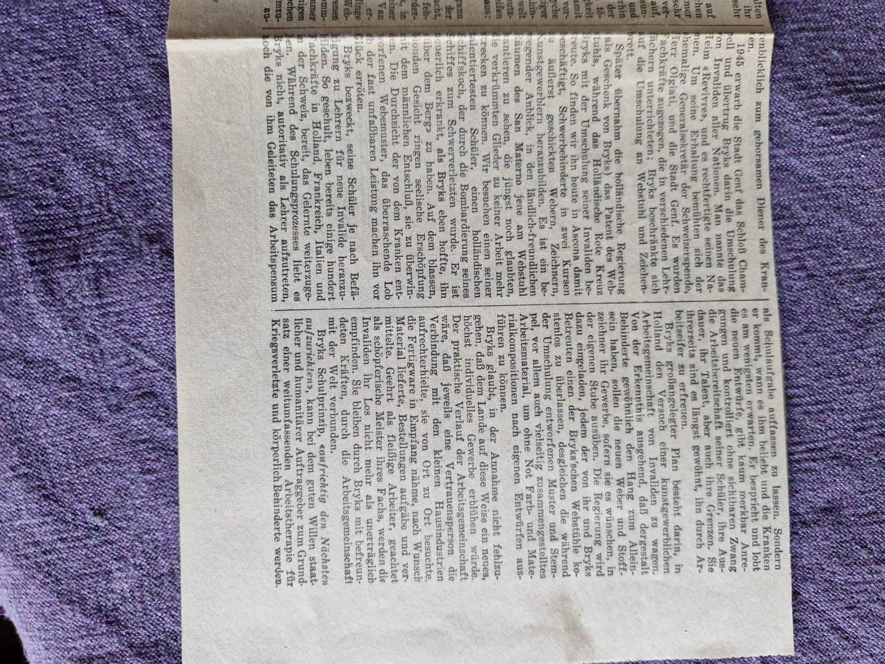Webrahmen: Webstuhl von Artur Bryks, ca 1945 – Gebraucht aus Basel von Luckyvrena 6