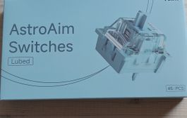 Akko AstroAim Switches Lubed 45 Stk Neu
