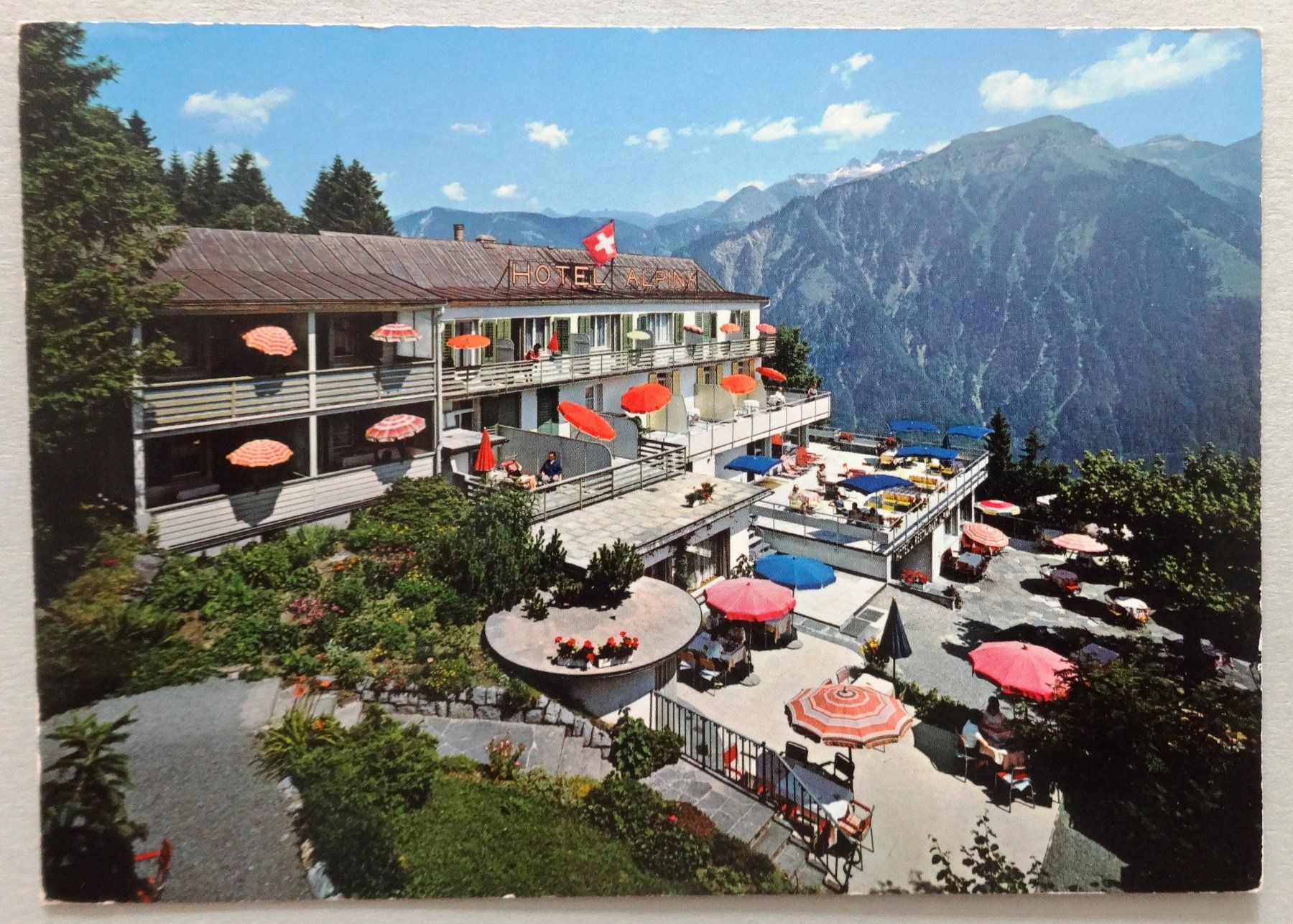 Cartes postales: Hotel Alpina, Braunwald – D'occasion à Fétigny par Billy2miny