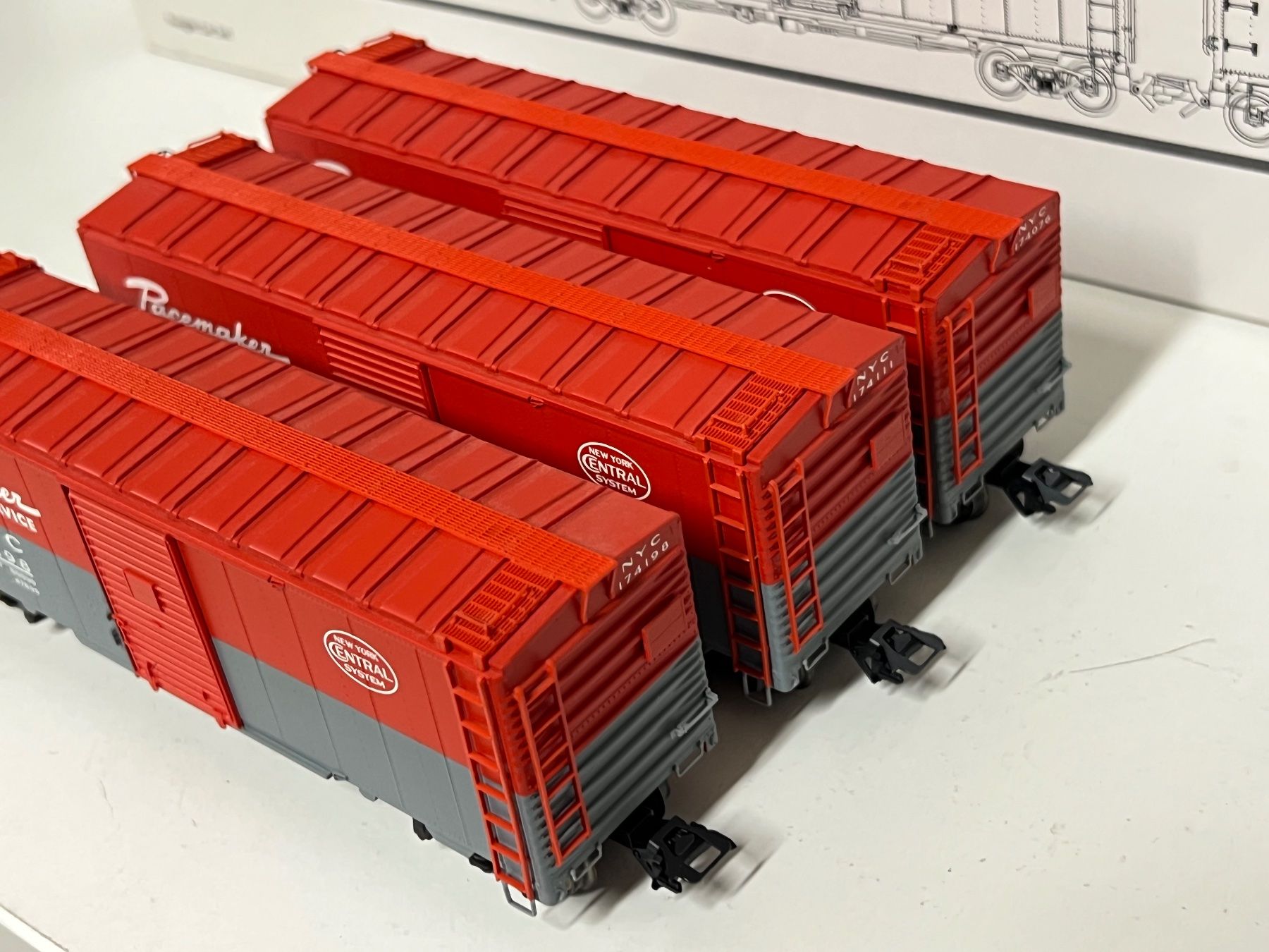 Märklin Trains électriques: Märklin 45648  Freight Car Set Pacemaker NYC  H0 AC – Neuf (Voir description) à Neuenhof par ludovicco 6