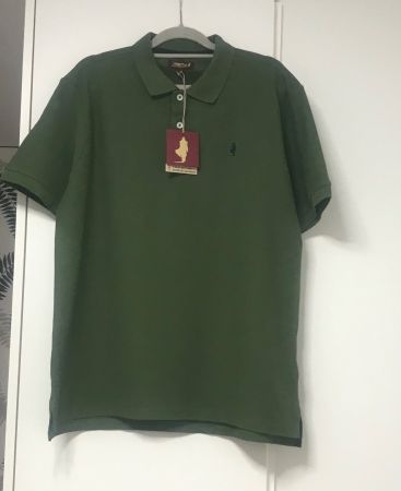 Neues MCS Poloshirt Grün Gr. XXL Baumwolle