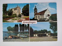 Kreuzlingen Bodensee Ansichtskarte CH Vintage 50er 60er 7...