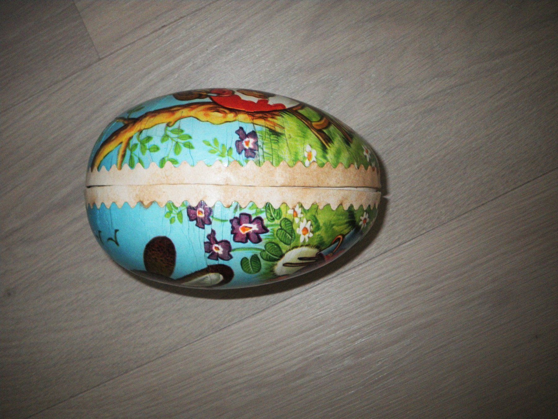 Tutte le decorazioni: Antikes Papp-Ei Ostern – Usato da Reinach BL venduto da Annodomini 3