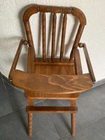 Vintage   Puppenhochstuhl   Holz  Hochstuhl für Puppe