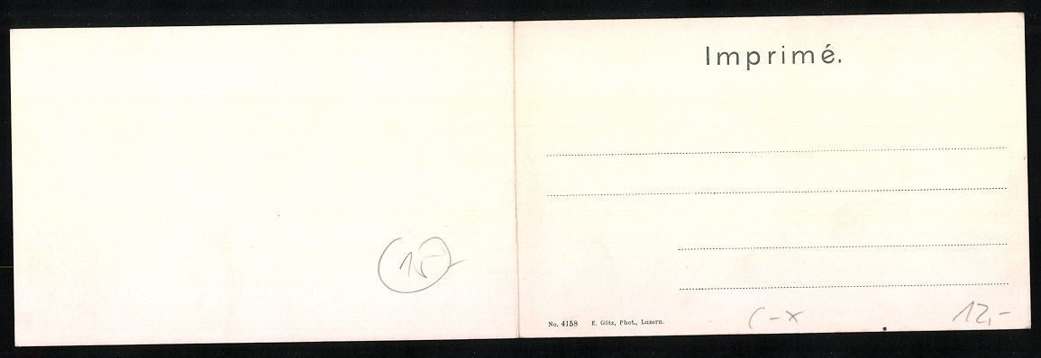 Cartes postales: Klapp-AK Castagnola, Chiesa, Monte S. Sa – D'occasion à Berlin par bartko-reher 1