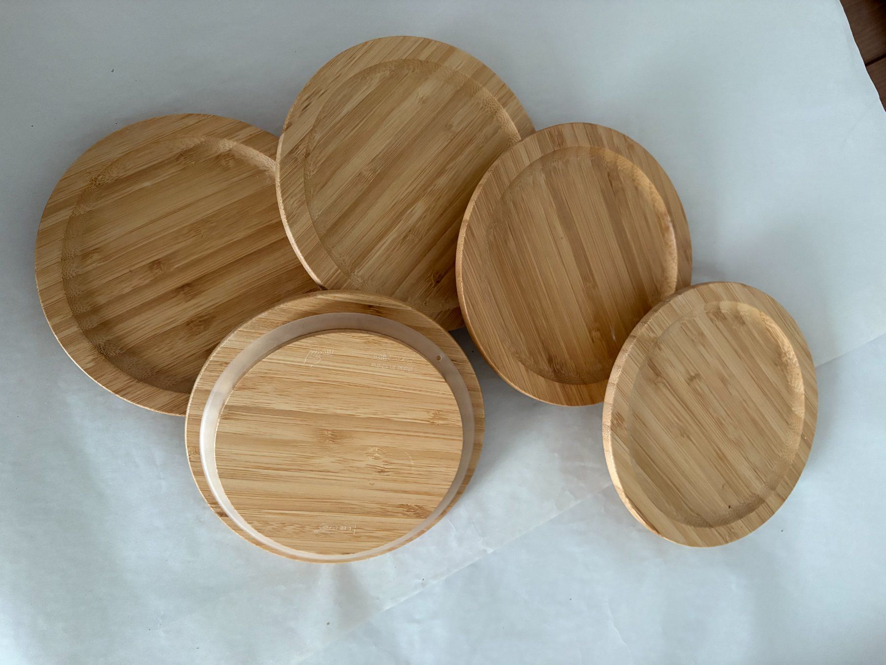 Ikea Contenitori & Simili: Set 5 coperchi bambu, per contenitori IKEA – Nuovo (secondo la descrizione) da Bellinzona venduto da dan_m8pc