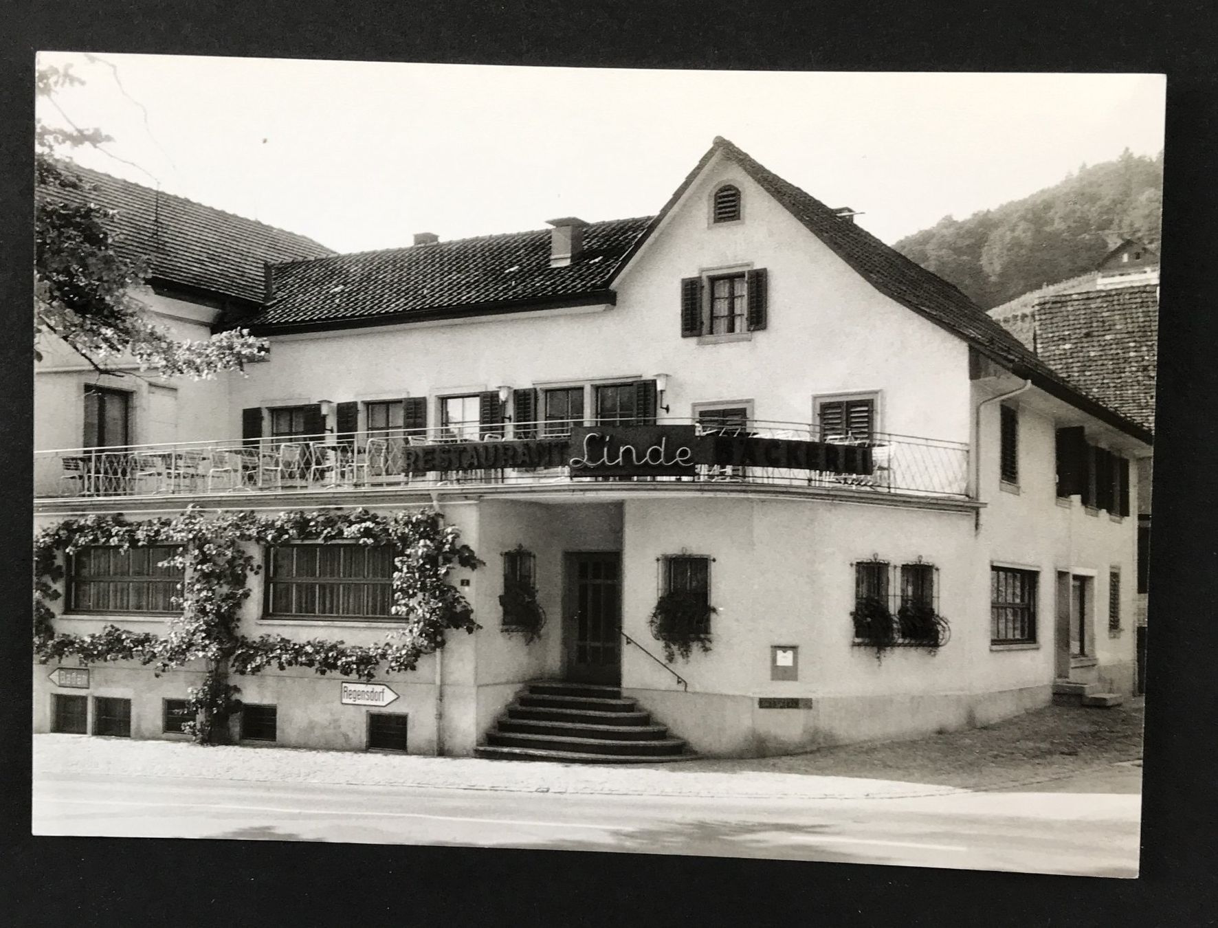 Cartoline postali: ANSICHTSKARTE RESTAURANT Z.LINDE WEININGEN ZH – Usato da Ostermundigen venduto da wini63